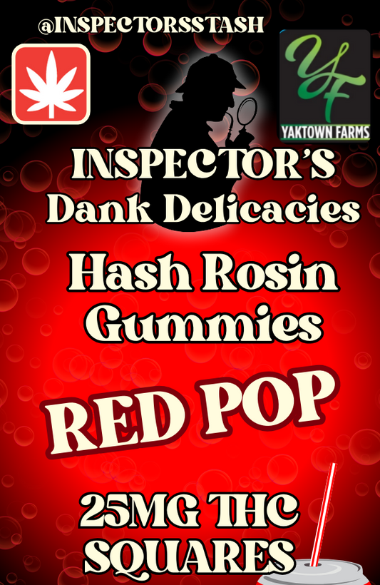 Red Pop Gummy Cubes