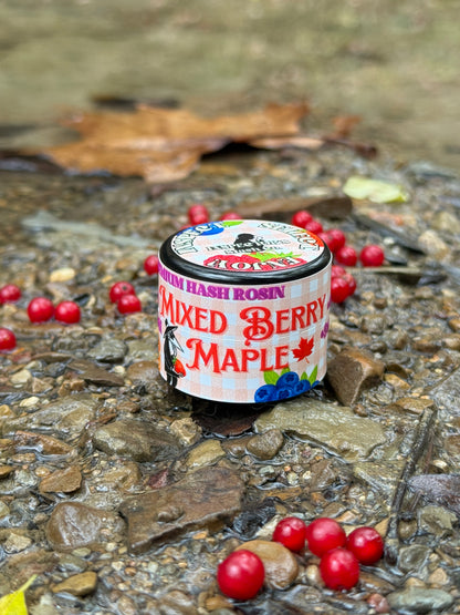 Mixed Berry Maple Cold Cure Hash Rosin