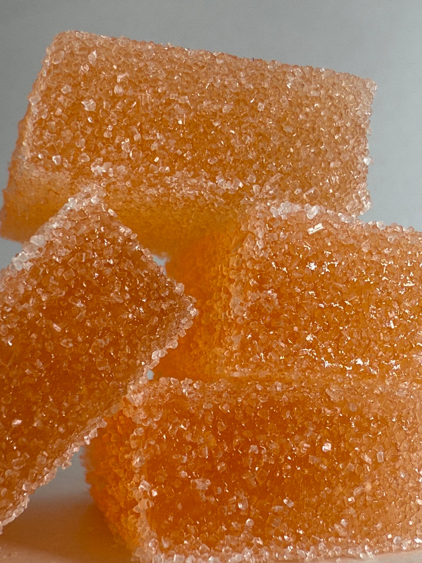 Pink Grapefruit Gummy Cubes