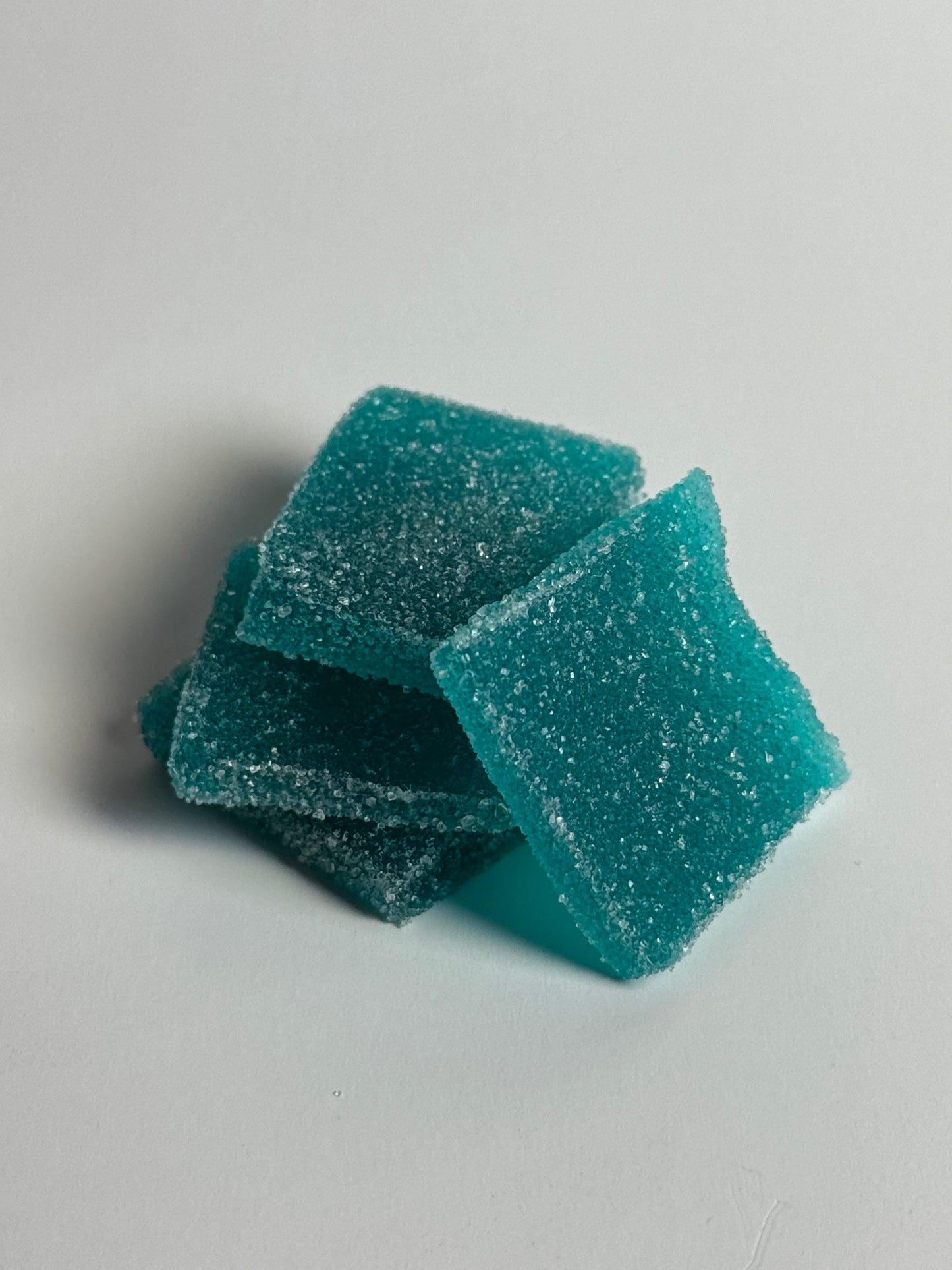 Blue Razz Gummy Cubes