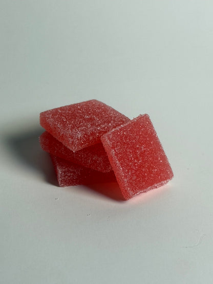 Strawberry Pineapple Gummy Cubes