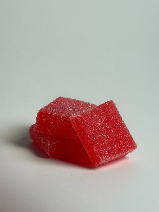 Red Pop Gummy Cubes