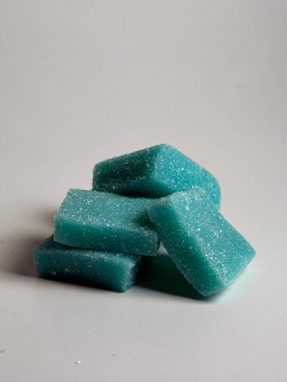 Blue Honolulu Gummy Cubes