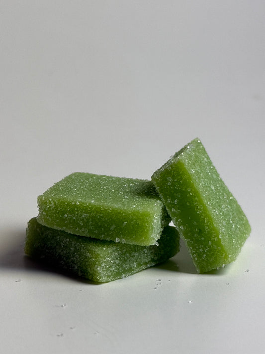 Lime Sorbet Gummy Cubes