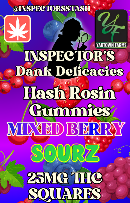 Mixed Berry SOURZ Gummy Cubes