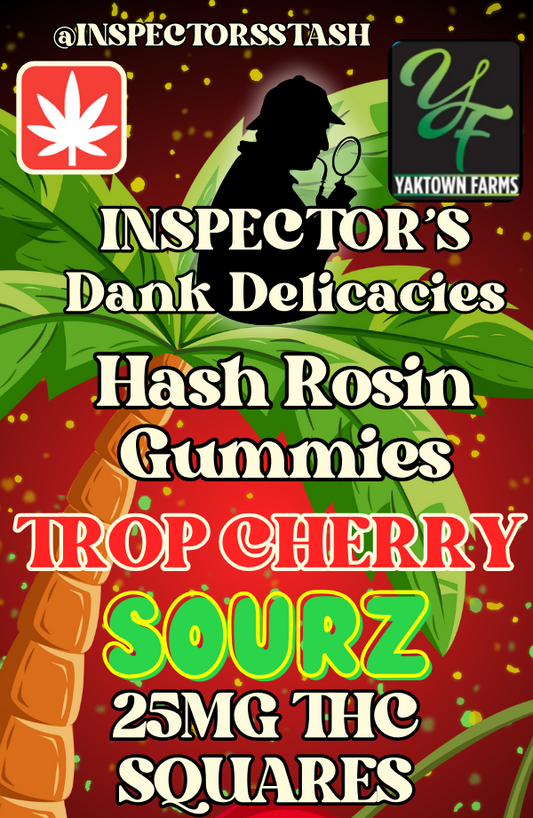 Tropical Cherry SOURZ Gummy Cubes