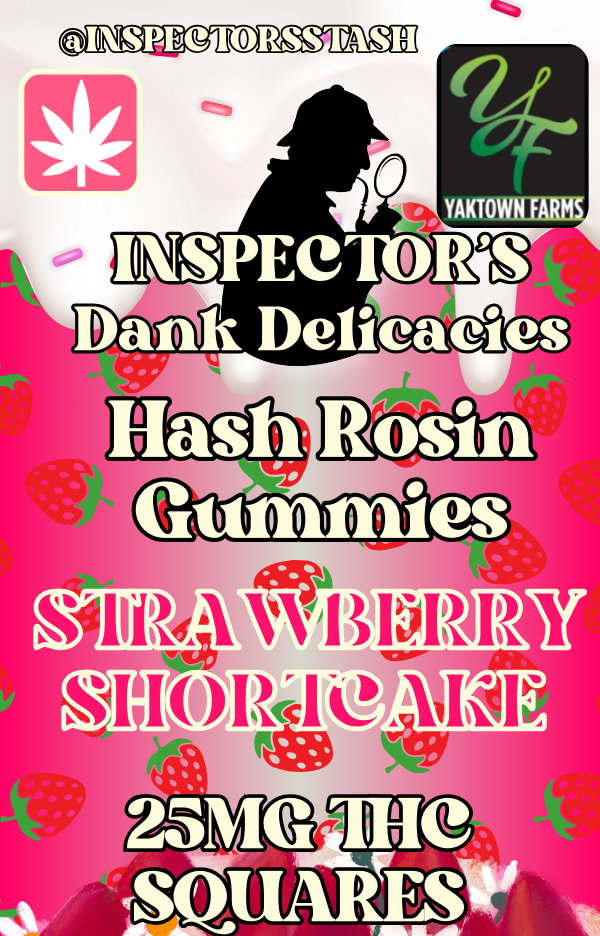 Strawberry Shortcake Gummy Cubes